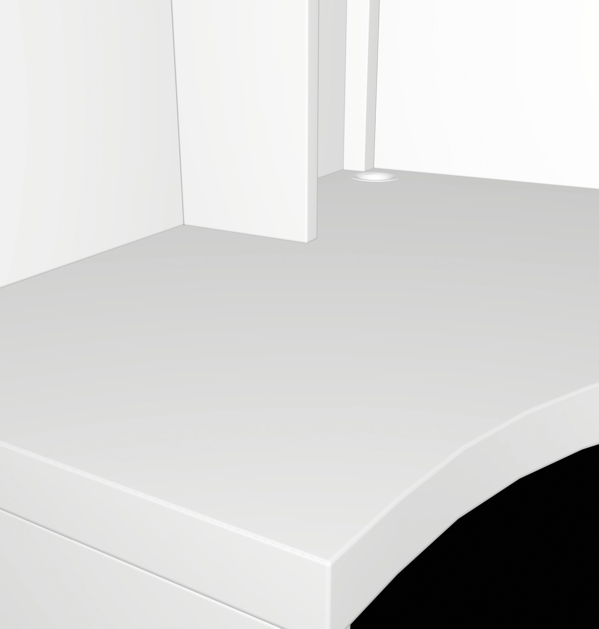MICKE- corner workstation Low-poly 3D model_14