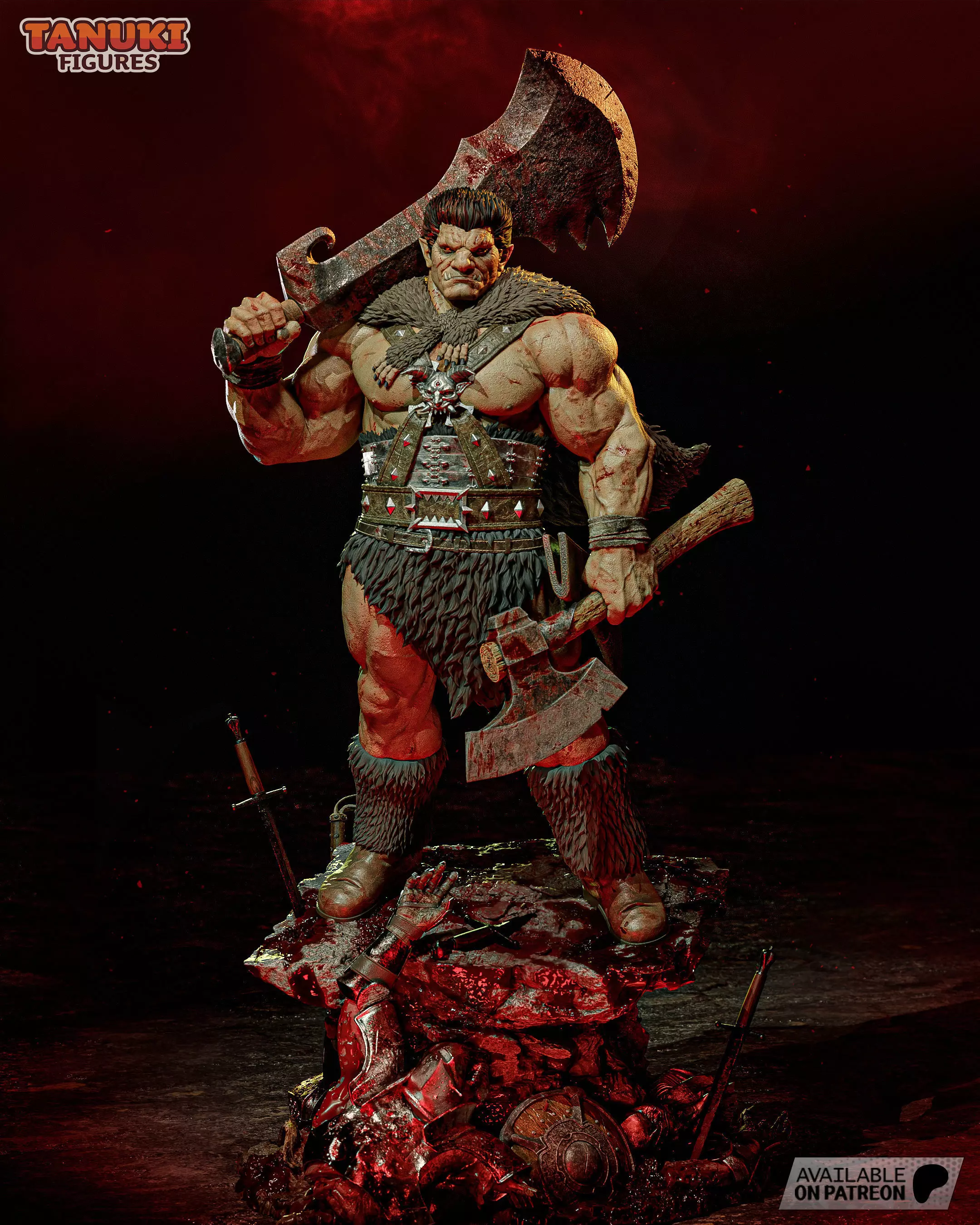 Zodd - Berserk - Fullsize 3D print model