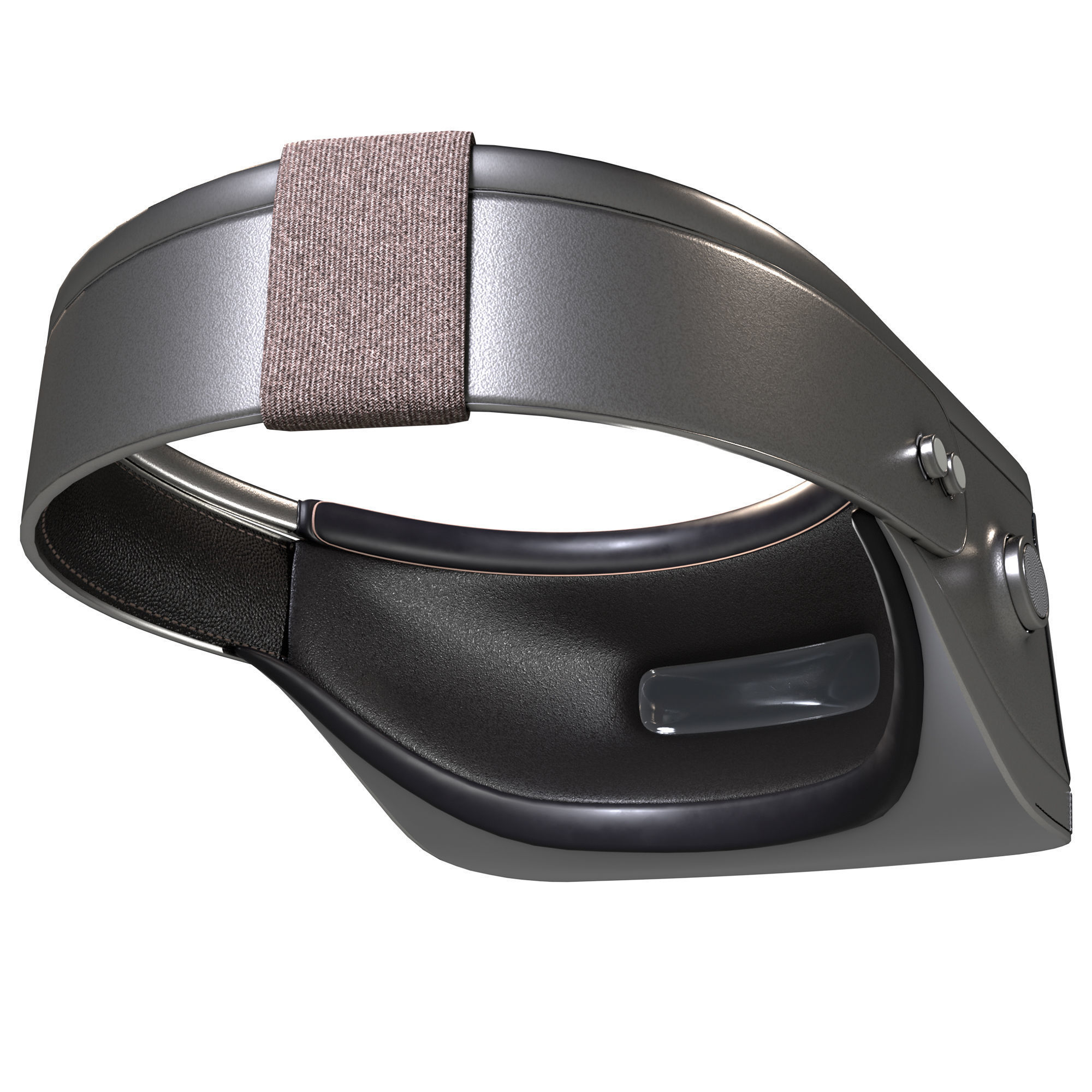 VR-Headset Low-poly 3D model_6