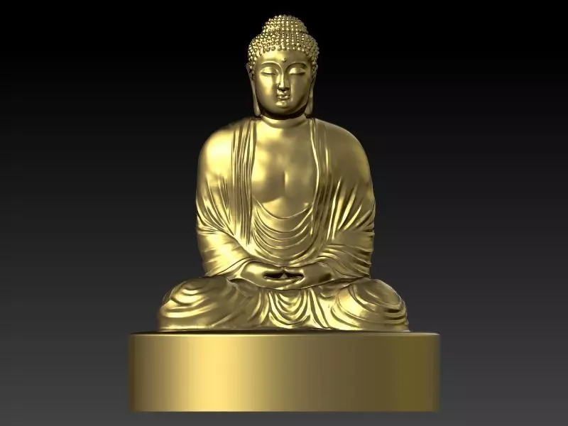 Buddha for 3D Printing 3D print model