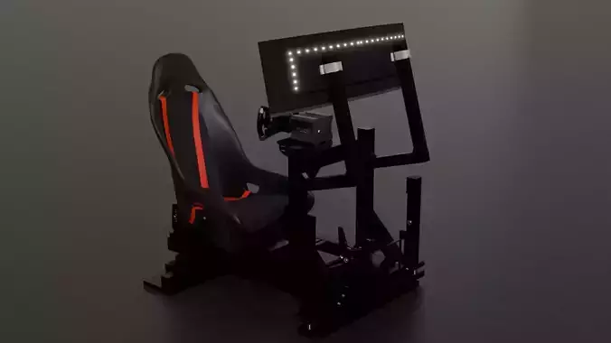 Sim racing simulator  3D model