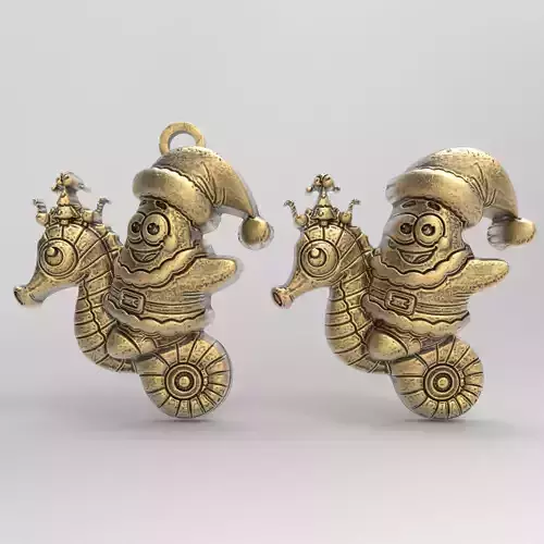 patrick sanda ride sea horse decor 