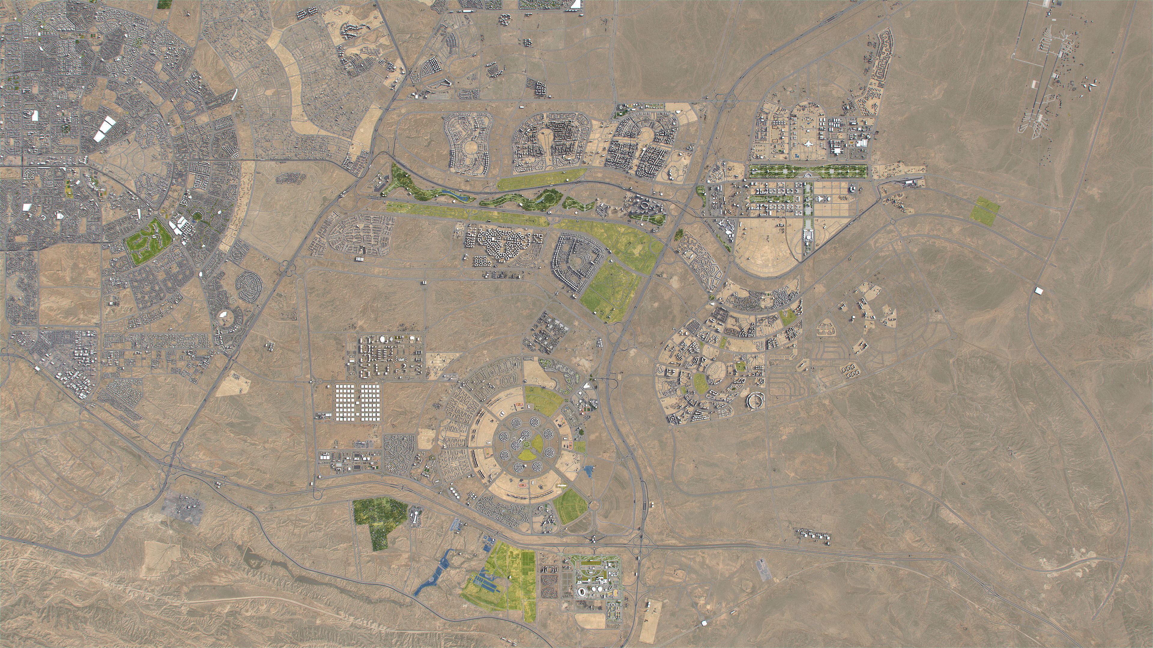 Cairo - 3D City Model Low-poly 3D model_37