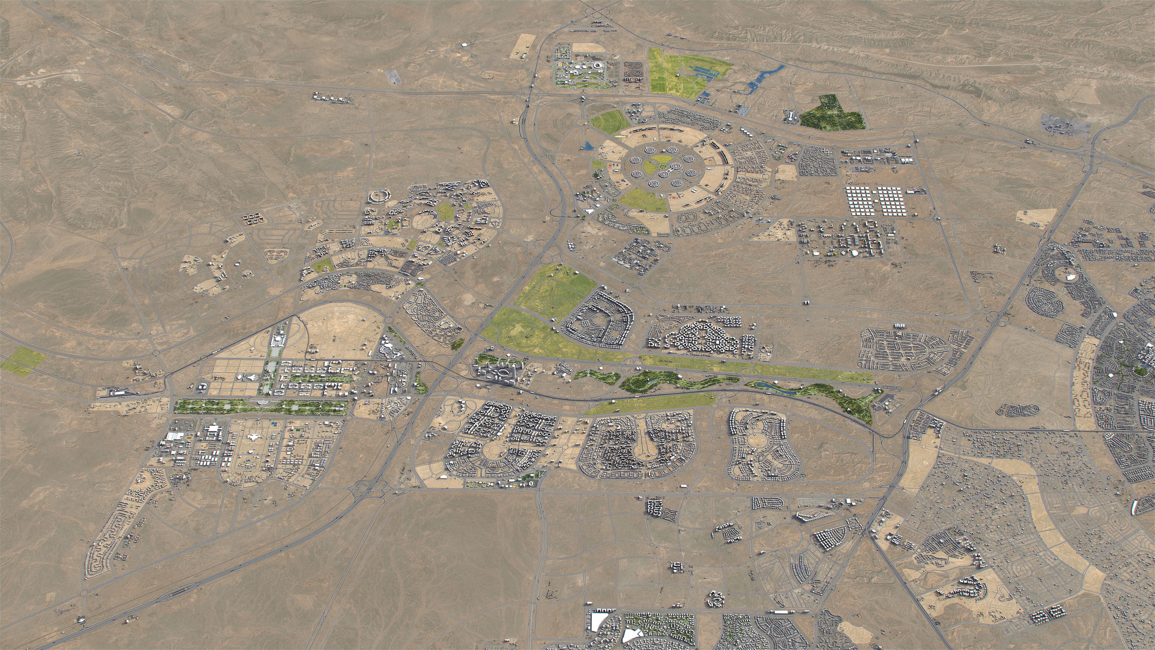 Cairo - 3D City Model Low-poly 3D model_25