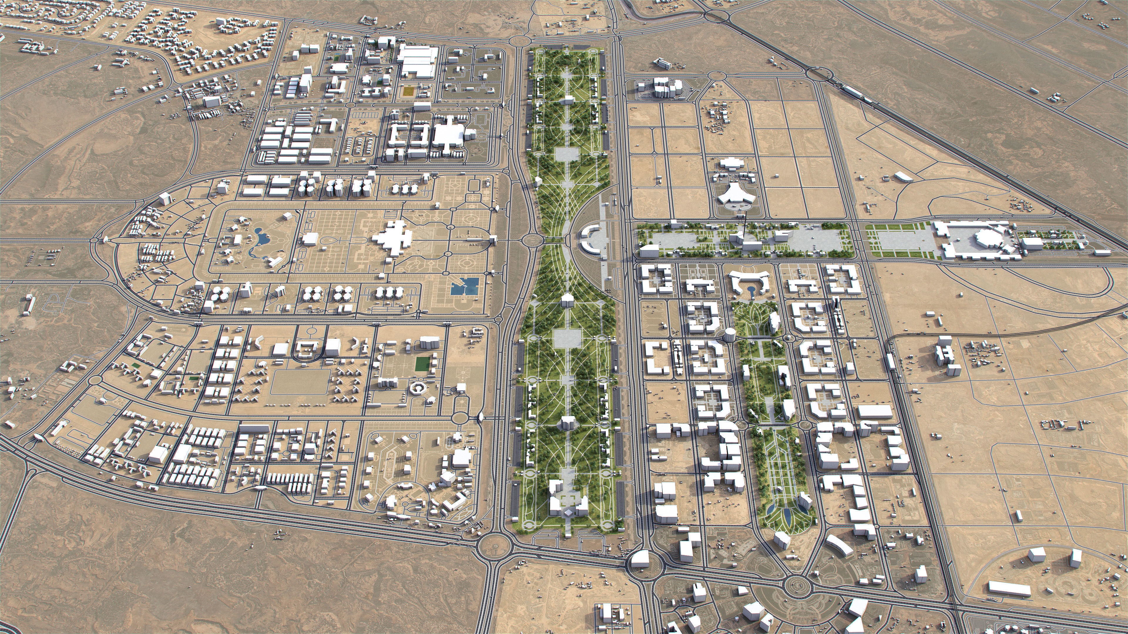 Cairo - 3D City Model Low-poly 3D model_32