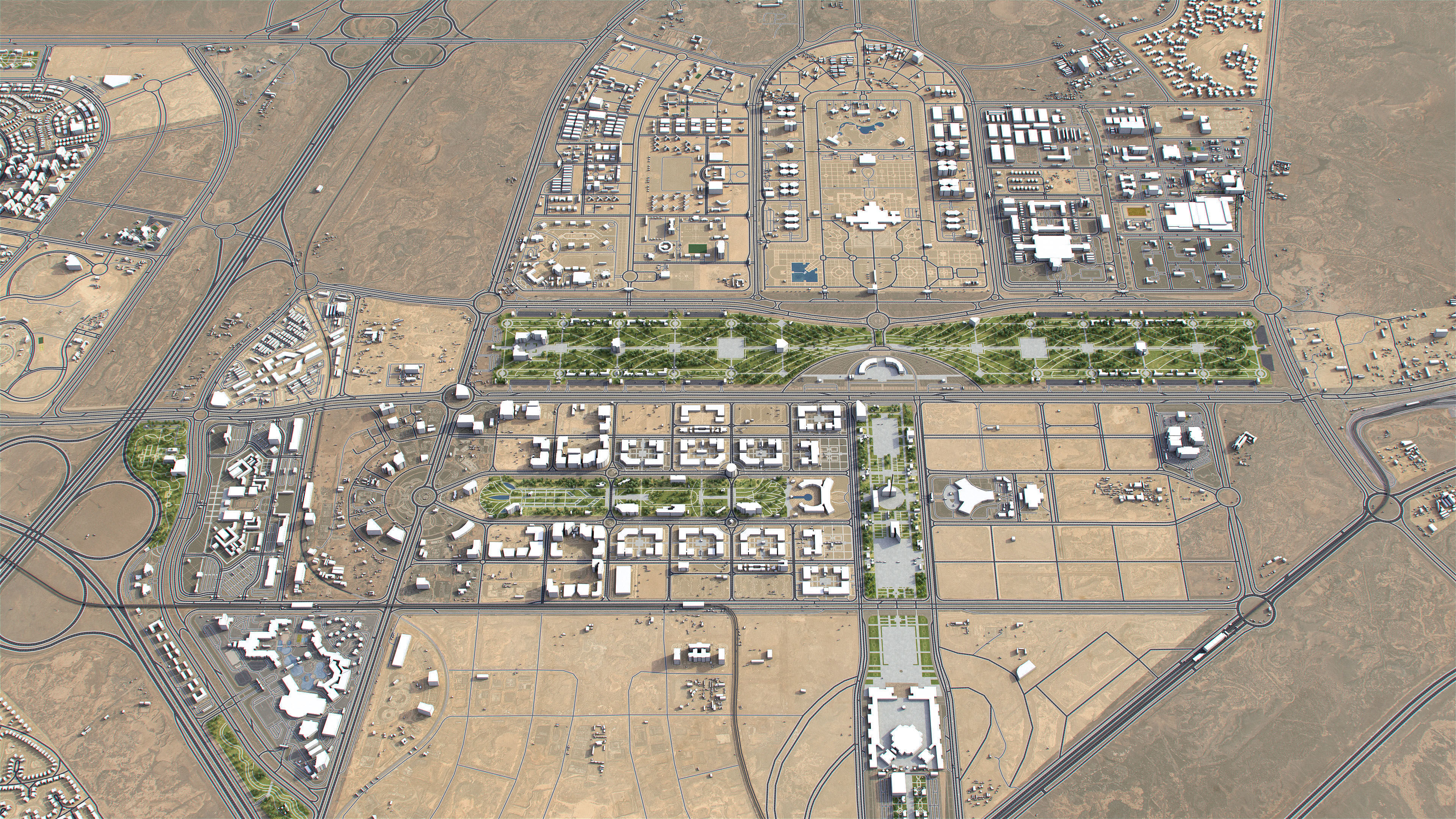 Cairo - 3D City Model Low-poly 3D model_27