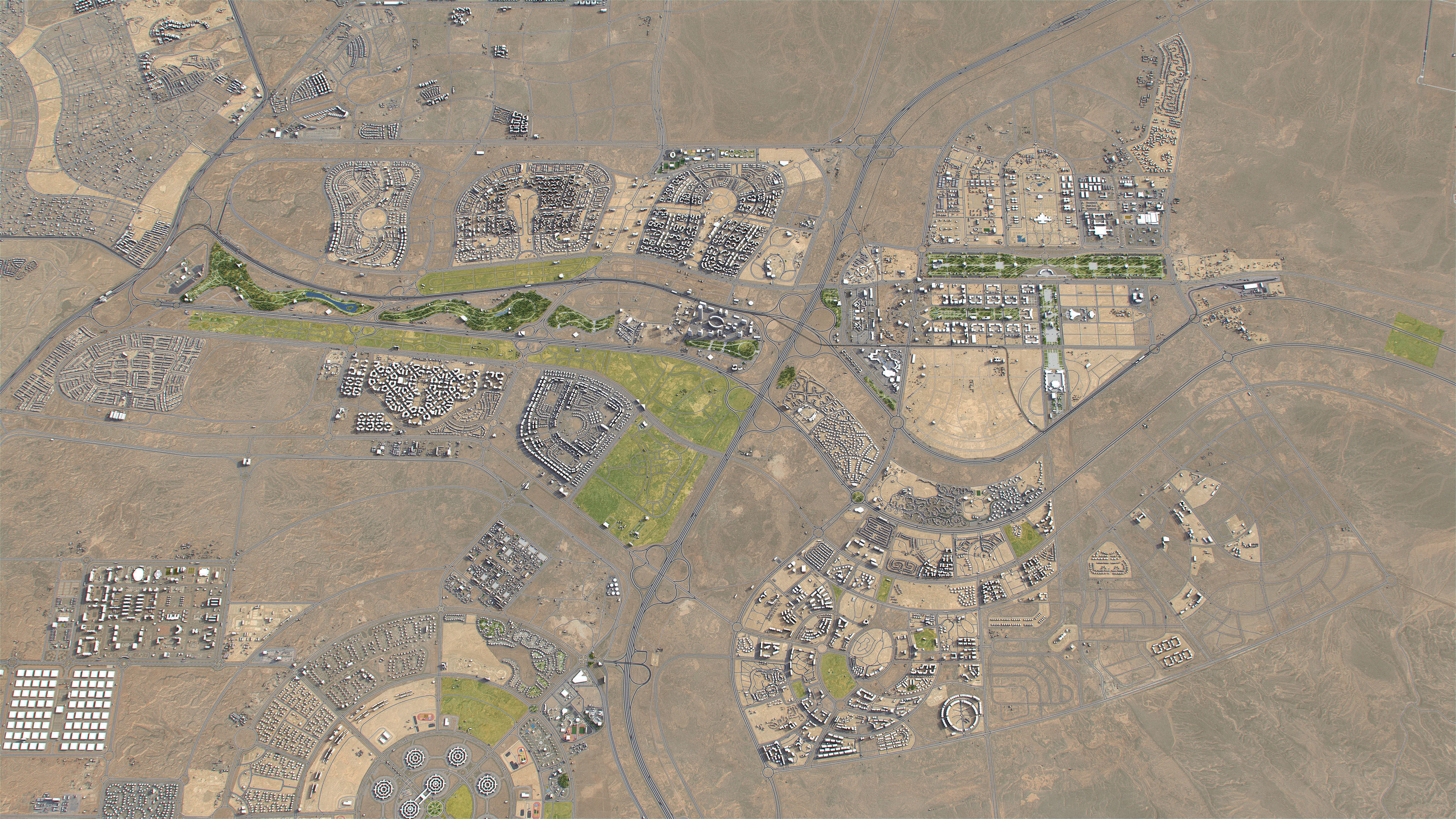 Cairo - 3D City Model Low-poly 3D model_23