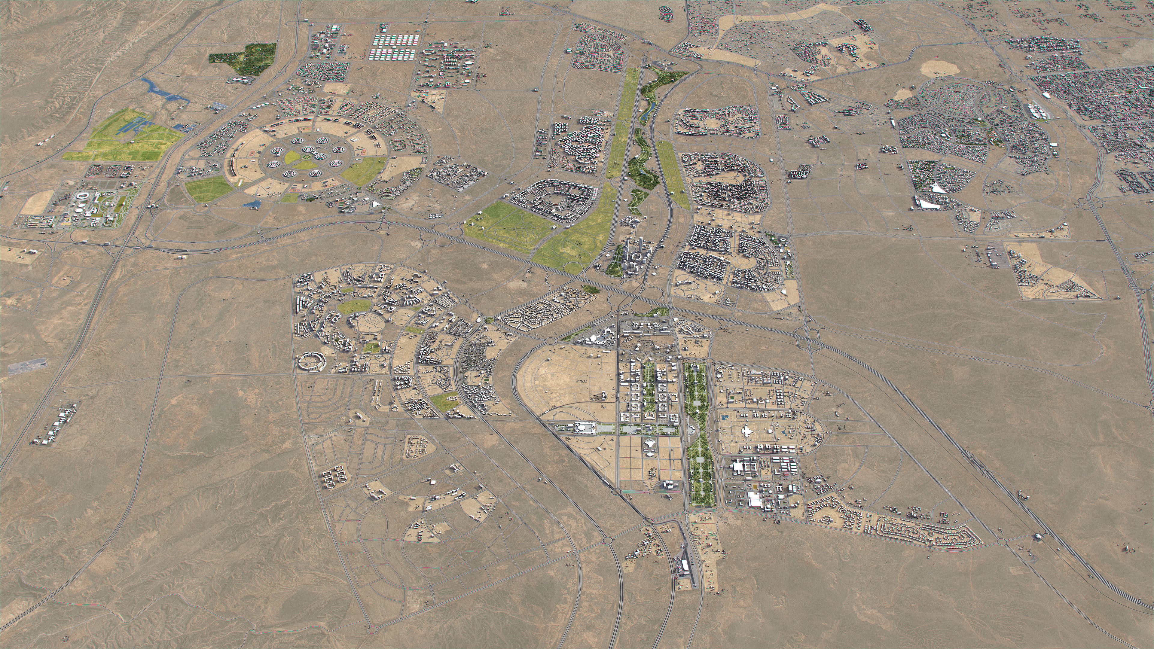 Cairo - 3D City Model Low-poly 3D model_26