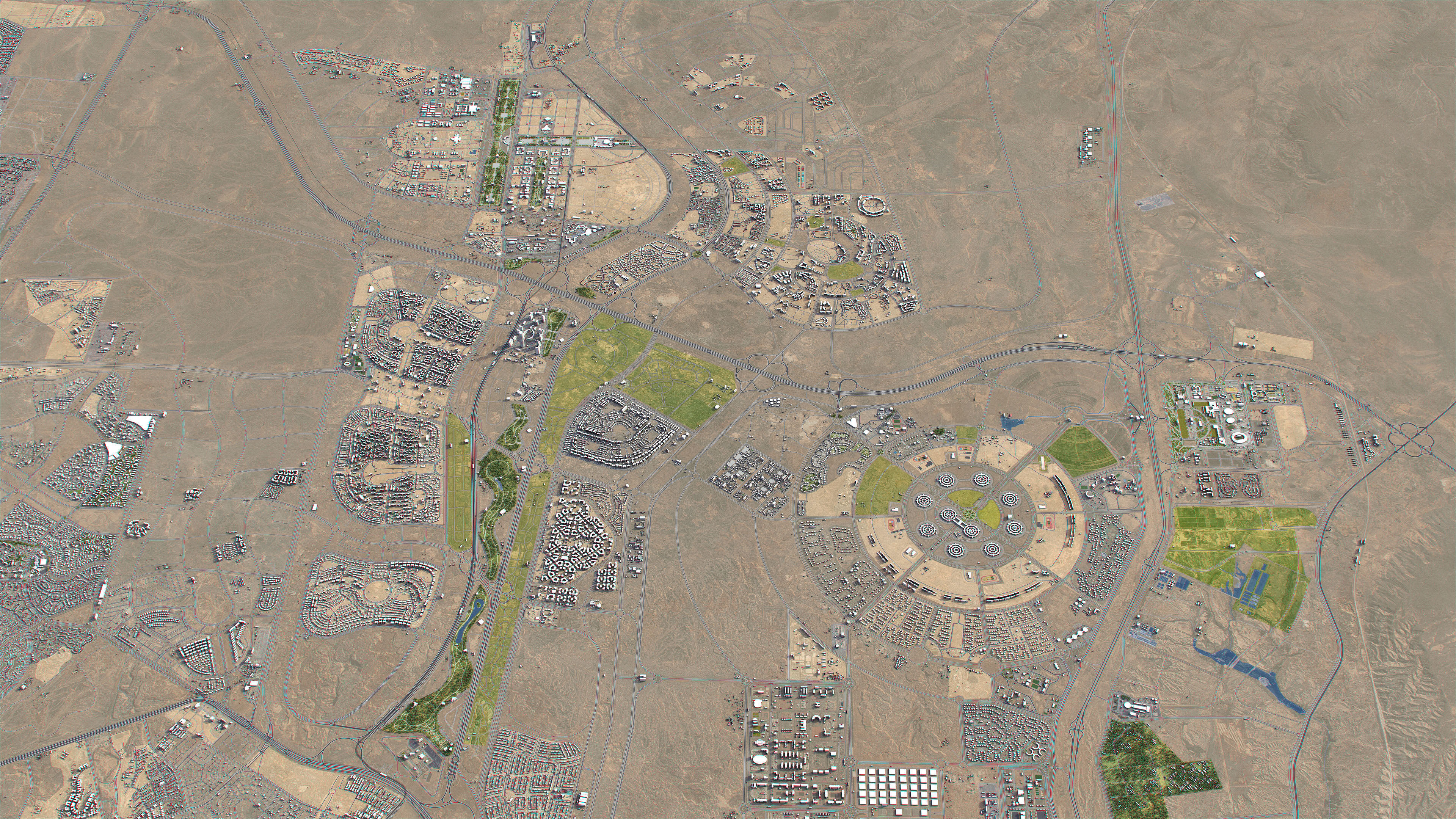 Cairo - 3D City Model Low-poly 3D model_24