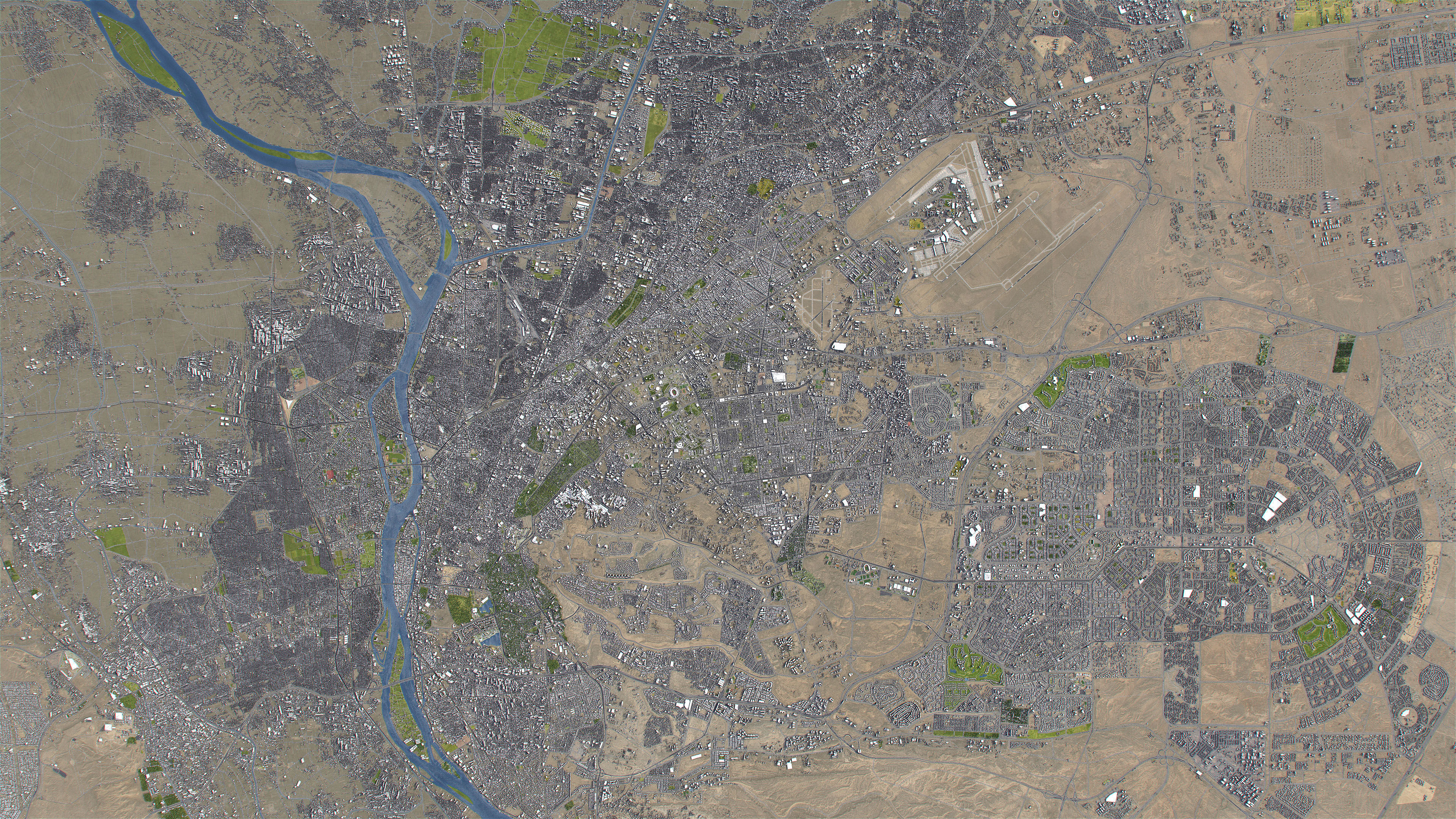 Cairo - 3D City Model Low-poly 3D model_18