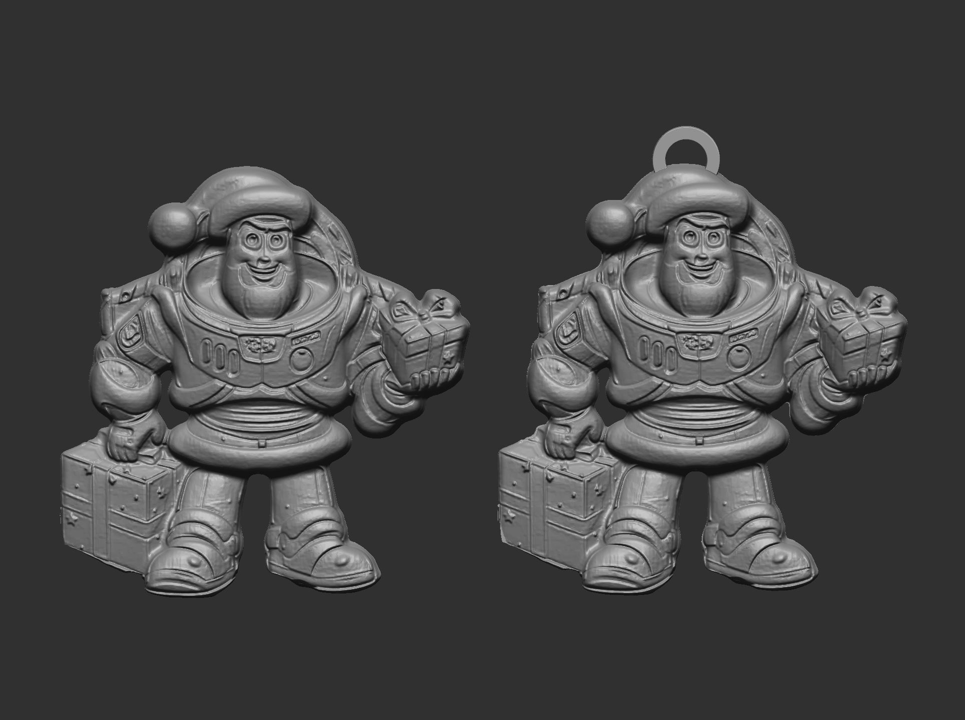 christmas toy story buzz decor  3D print model_6