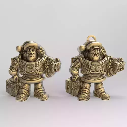 christmas toy story buzz decor  3D print model