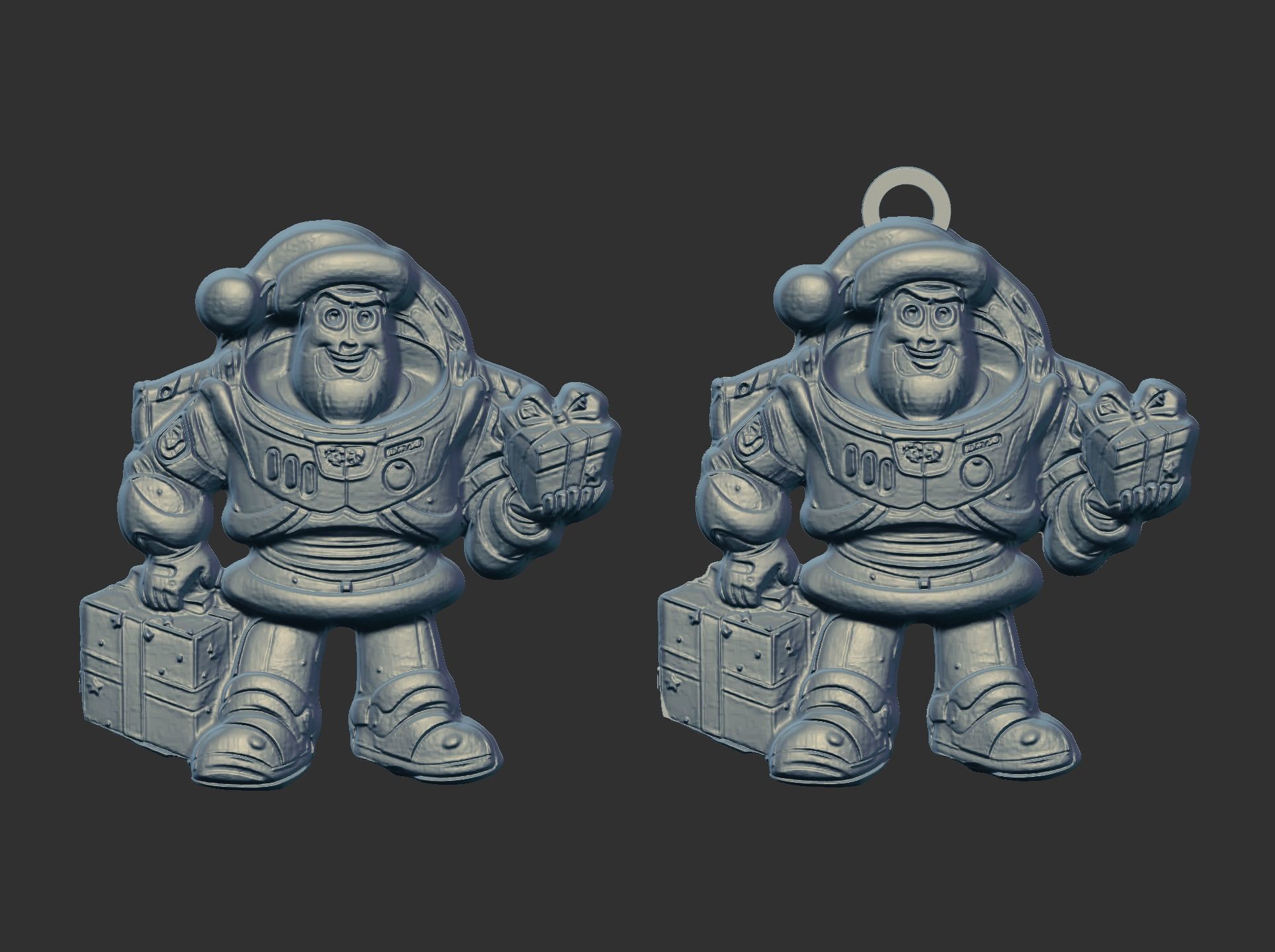 christmas toy story buzz decor  3D print model_4