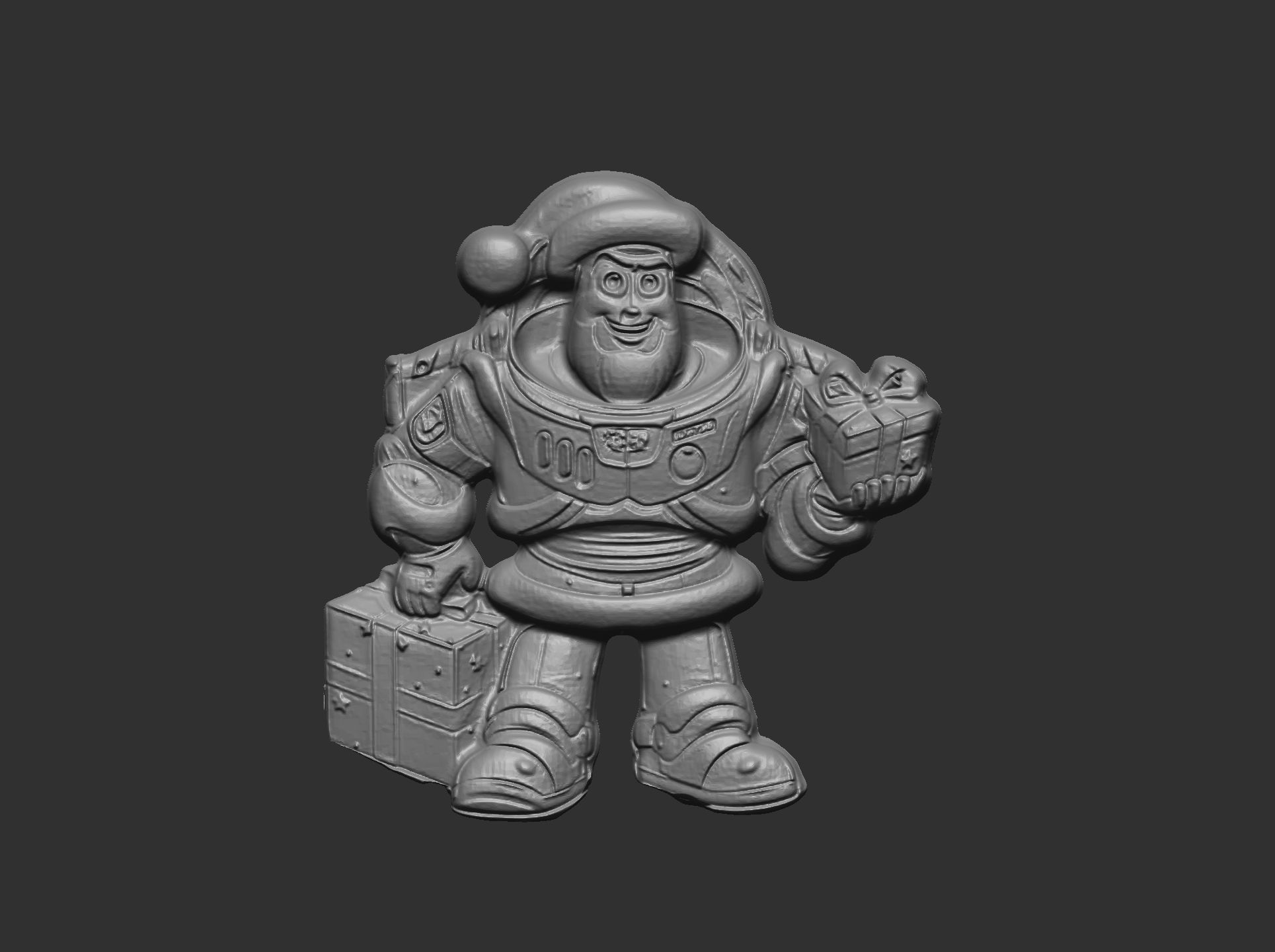 christmas toy story buzz decor  3D print model_7