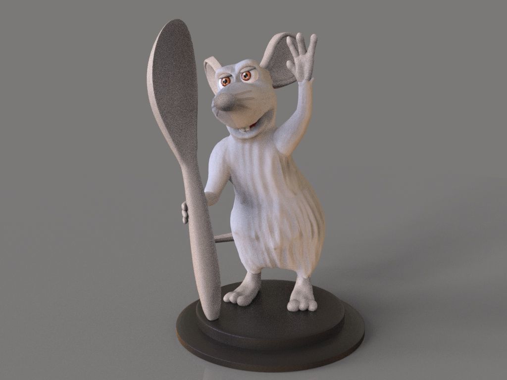 Ratatouille 3D print model_5