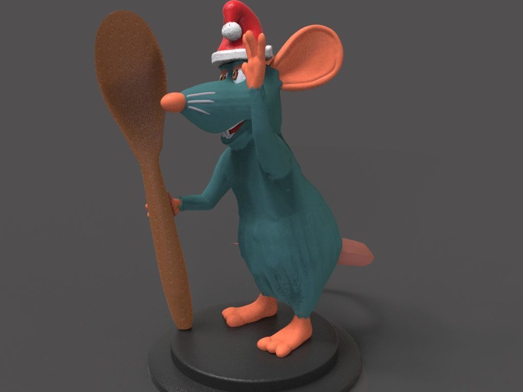 Ratatouille 3D print model_2