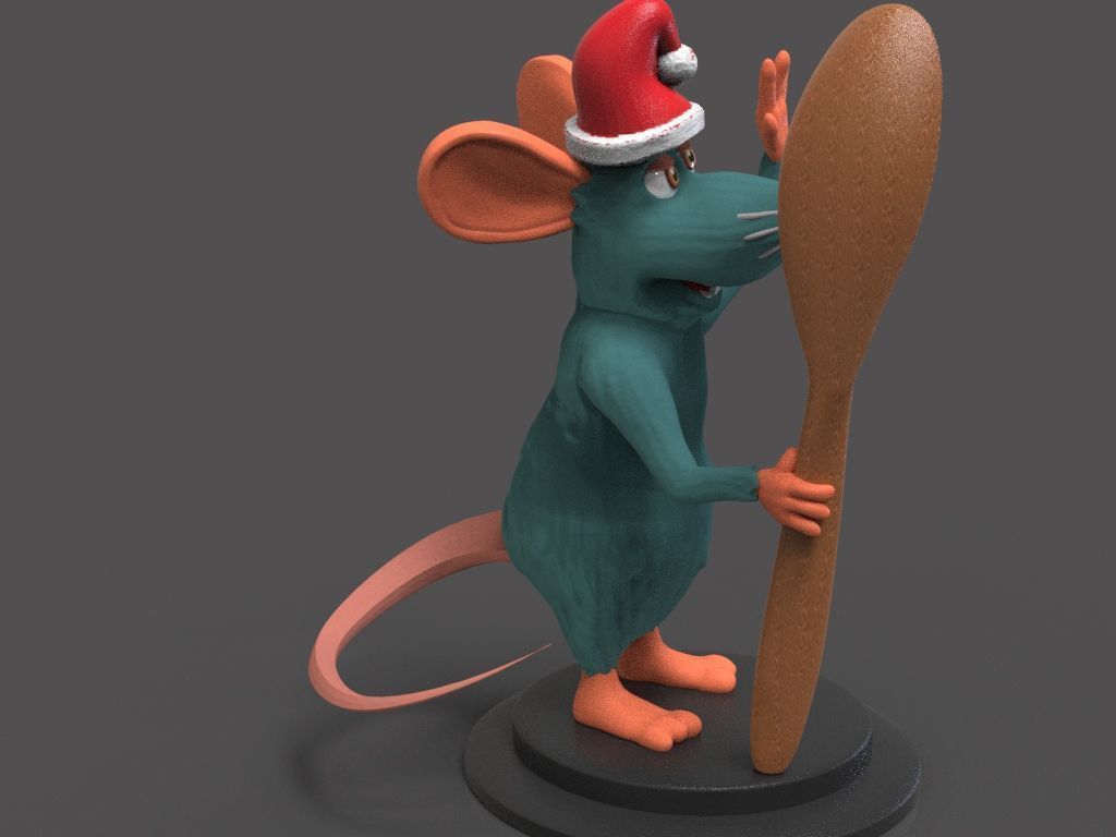 Ratatouille 3D print model_3