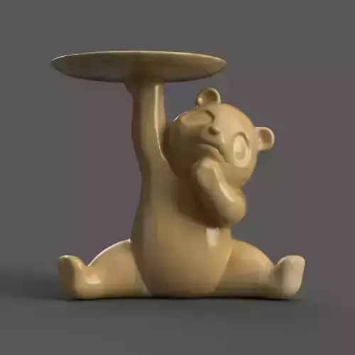 Panda Holding Tray 3D print model