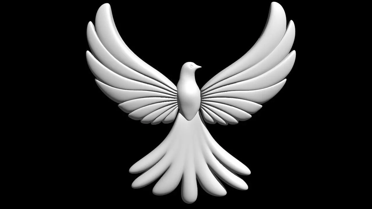 The Holy Spirit 2 3D print model_0