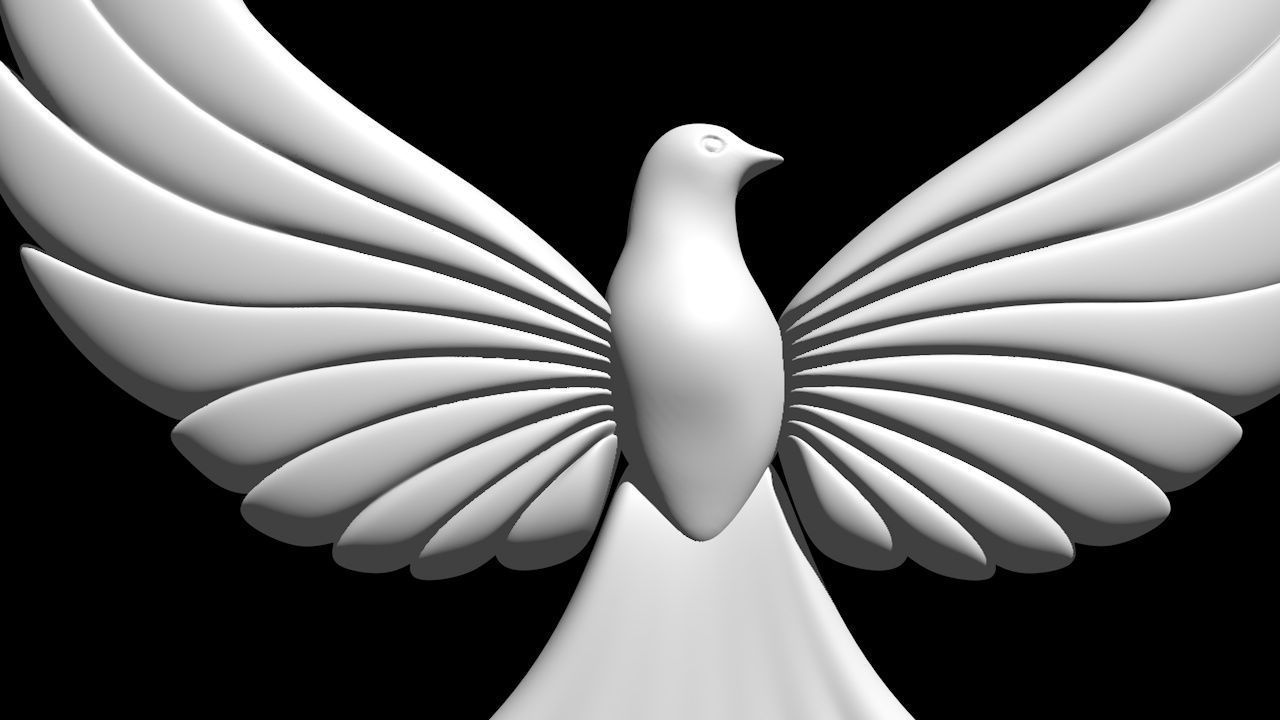 The Holy Spirit 2 3D print model_1