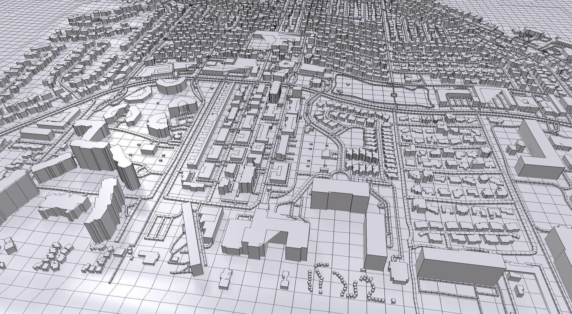 Cityscape Key Biscayne Florida United States 3D model_13