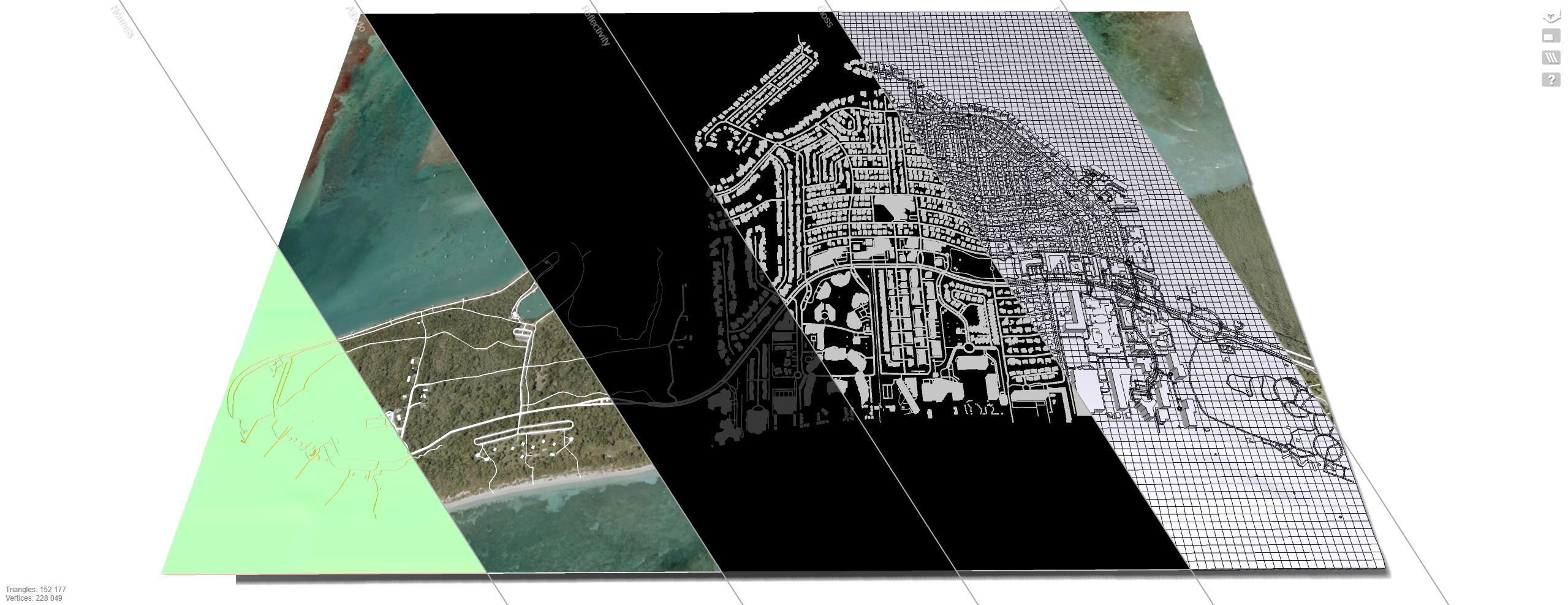 Cityscape Key Biscayne Florida United States 3D model_14