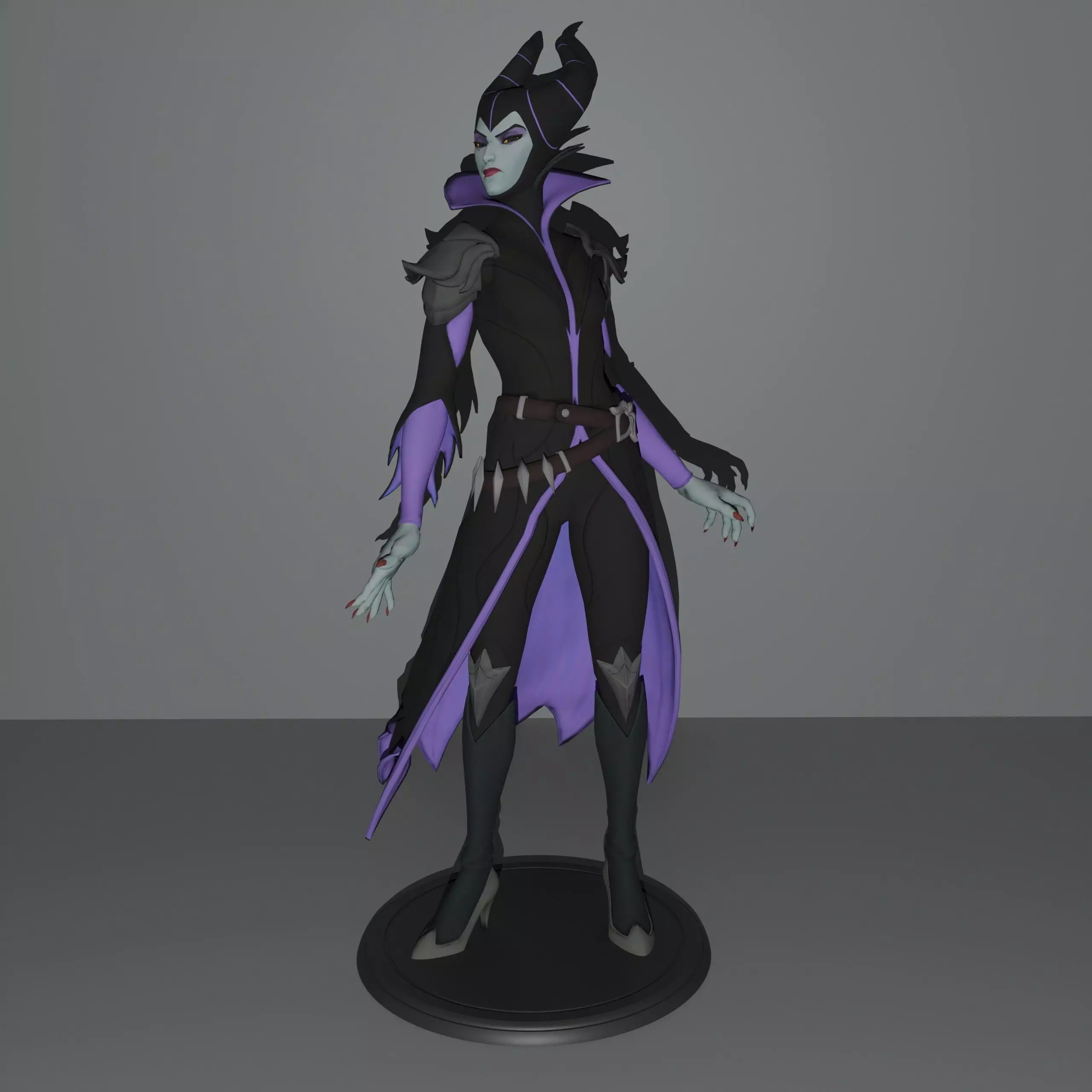 Maleficent 3D print model