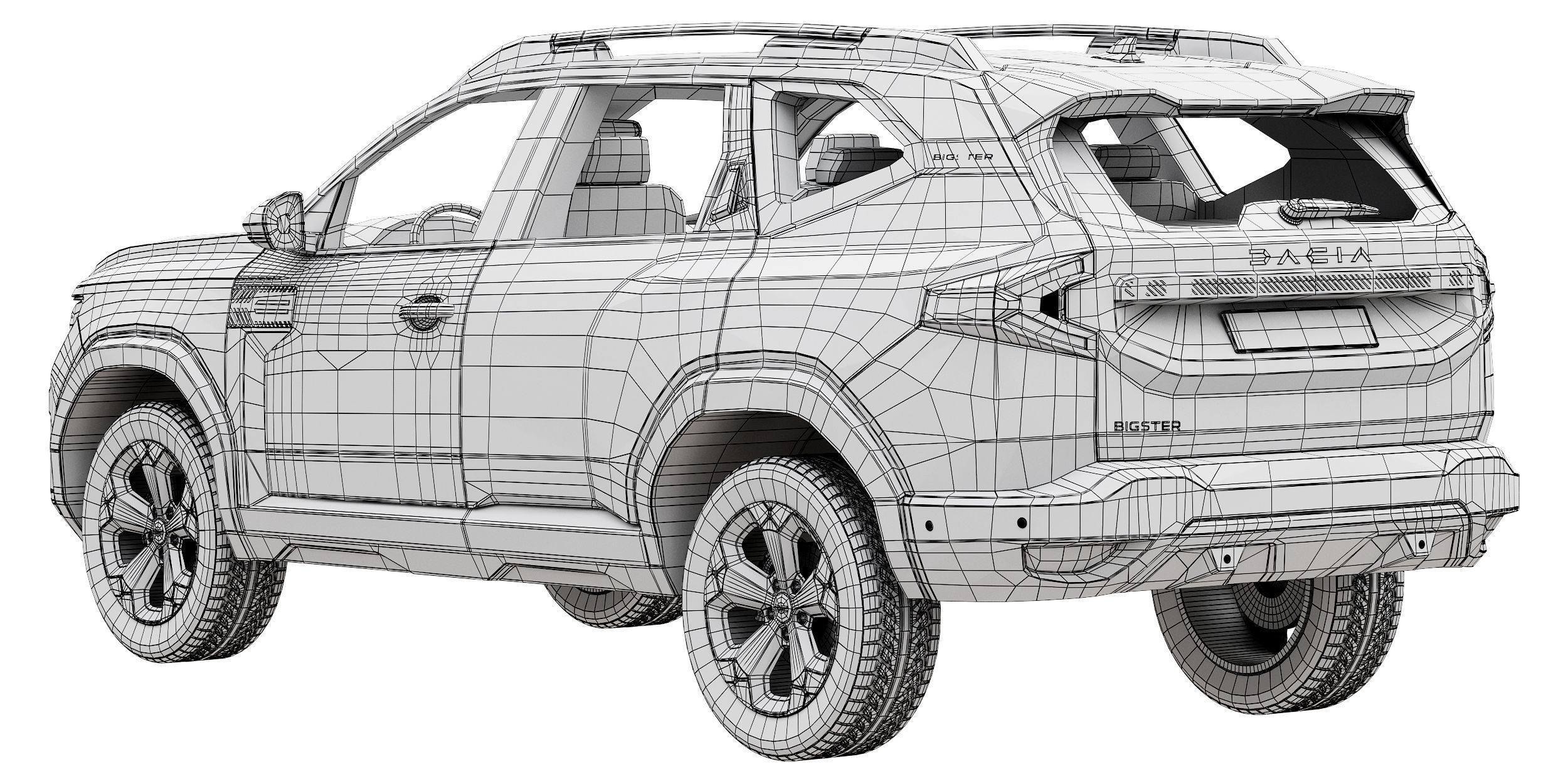 Dacia Bigster 3D model_15