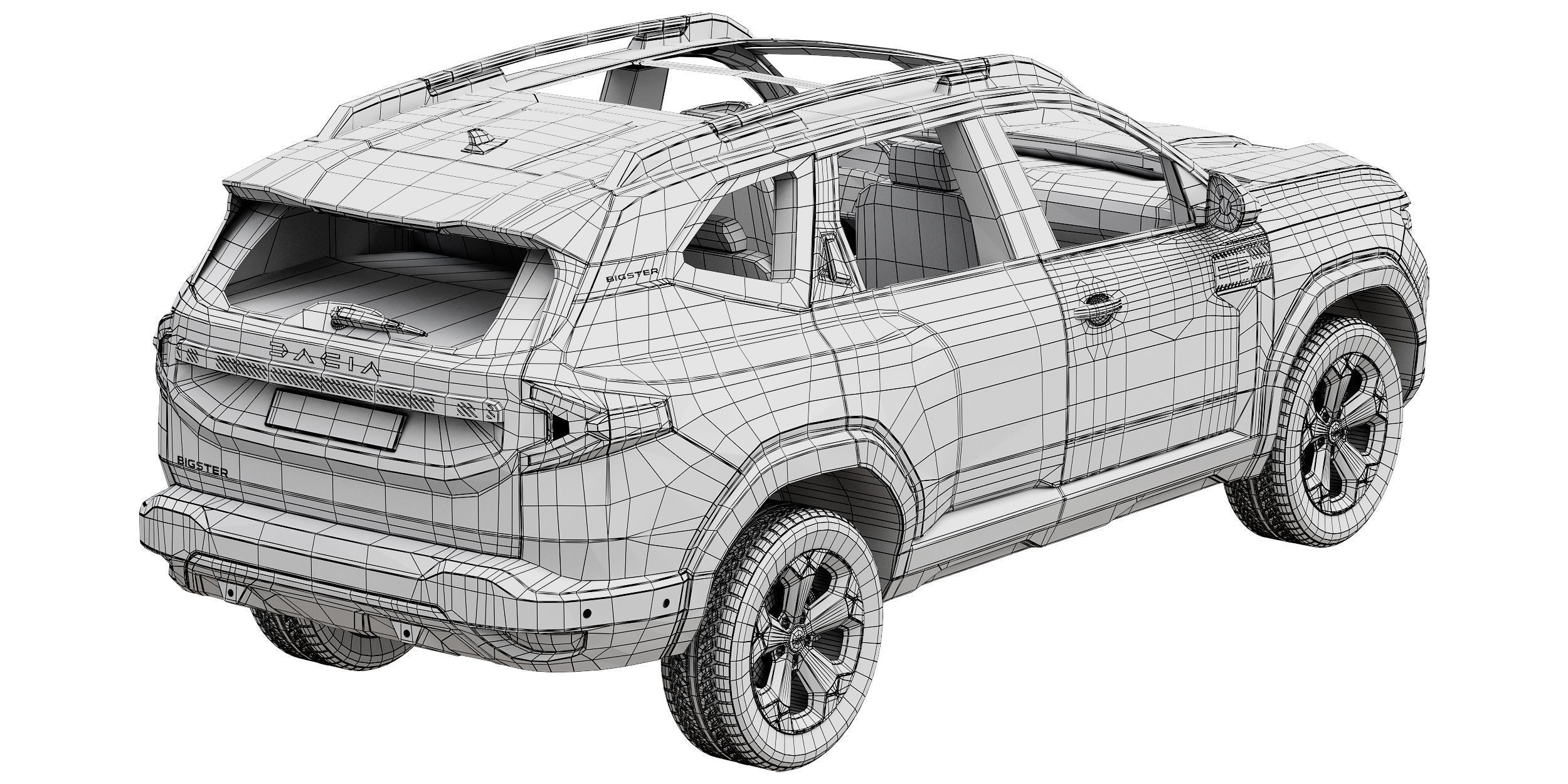 Dacia Bigster 3D model_17