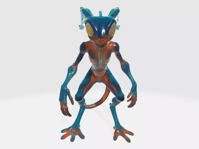 Alien 3D model_0