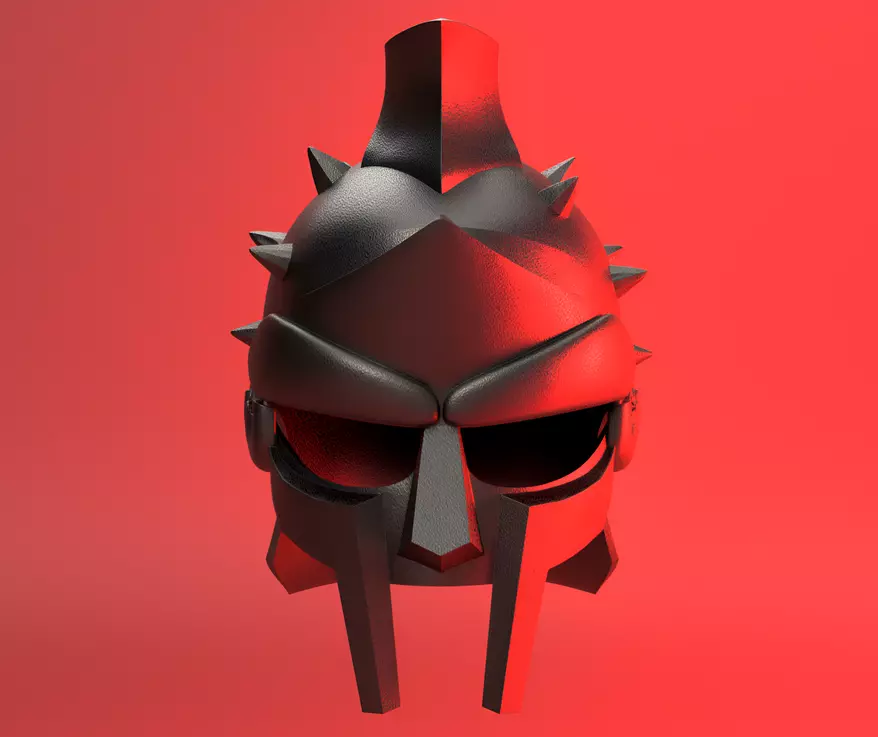 Maximus Russell Crowe Gladiator Helmet 3D print model