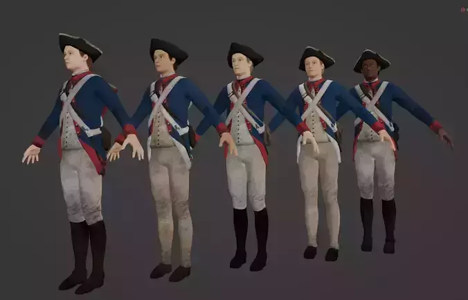 American Revolution Soldier