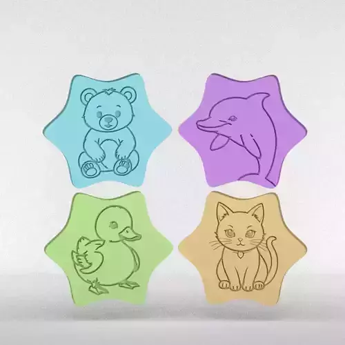 Cute Animals Coasters