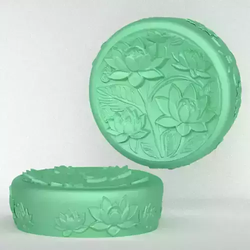 Lotus Soap Holder 3D print model