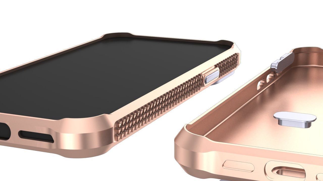 Simple iPhone 14 pro max guard - plain back 3D print model_4