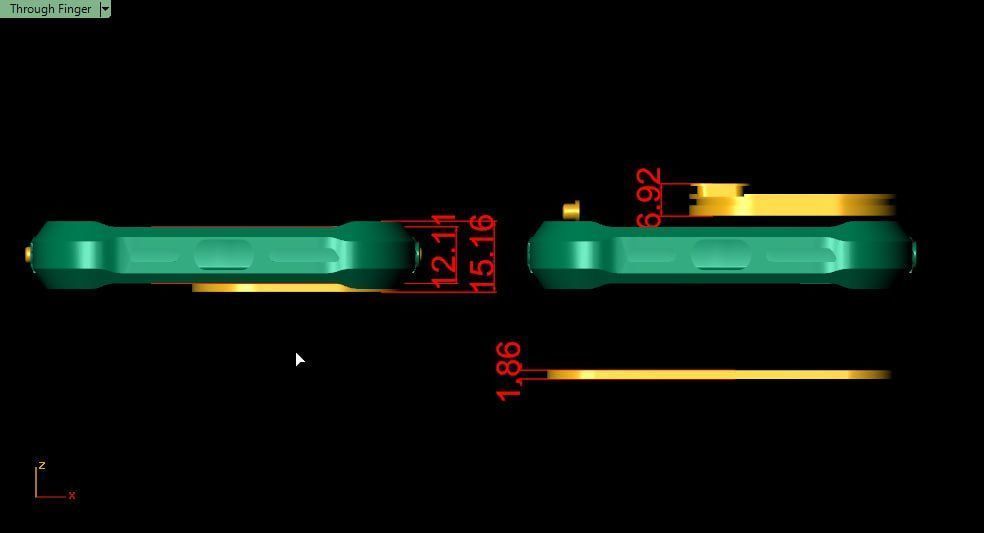 Simple iPhone 14 pro max guard - plain back 3D print model_9