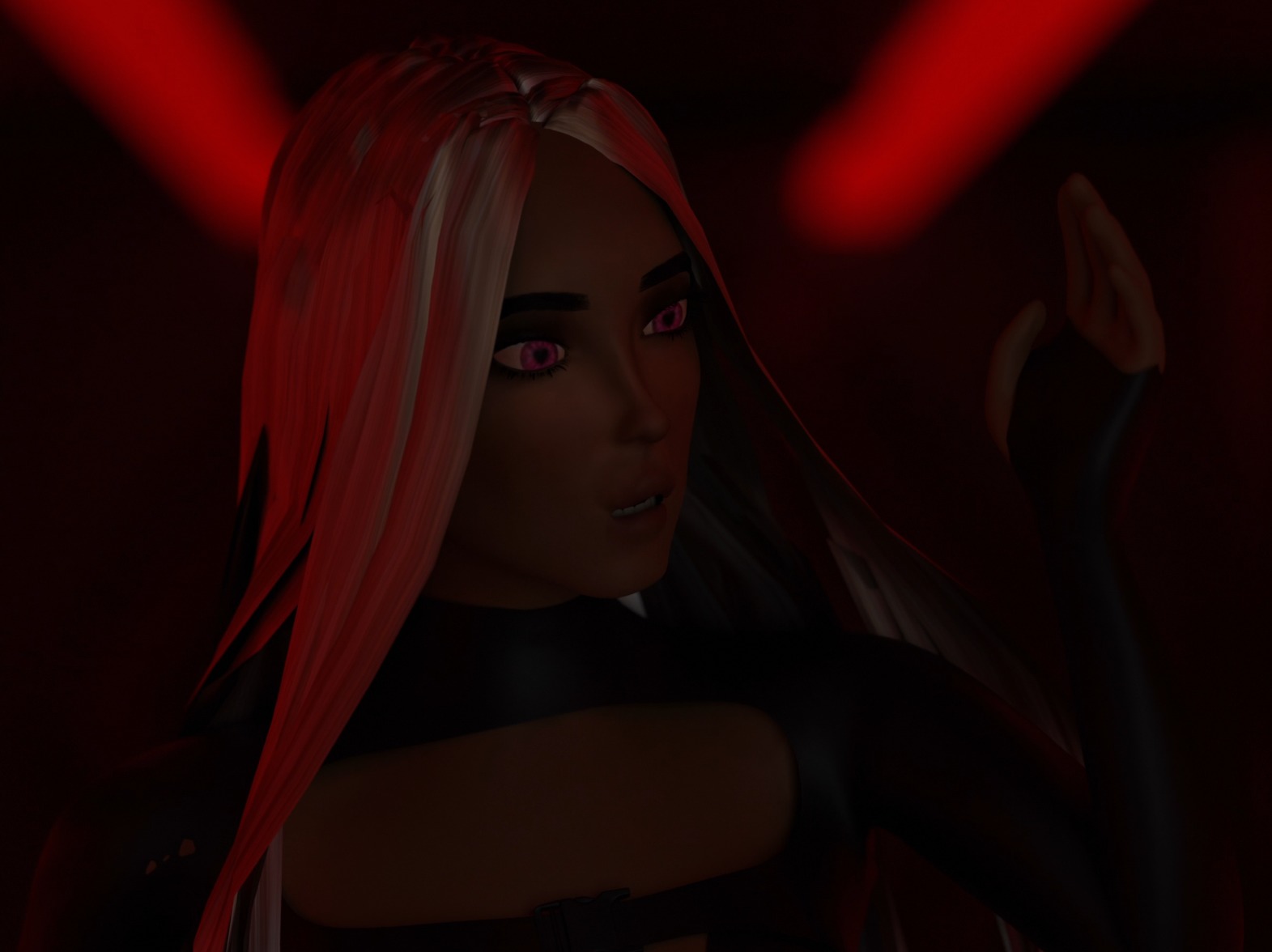 Isha the Beautiful female character 3D model_3