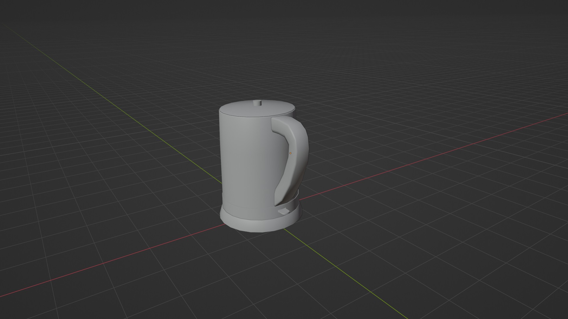 High-Quality Kettle 3D Model - Game-Ready Low-poly 3D model_5