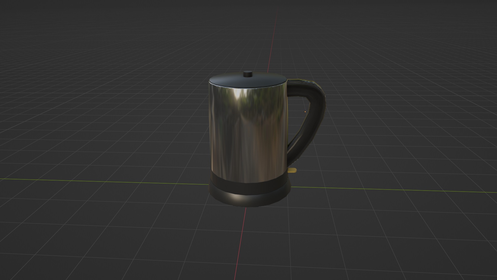 High-Quality Kettle 3D Model - Game-Ready Low-poly 3D model_8