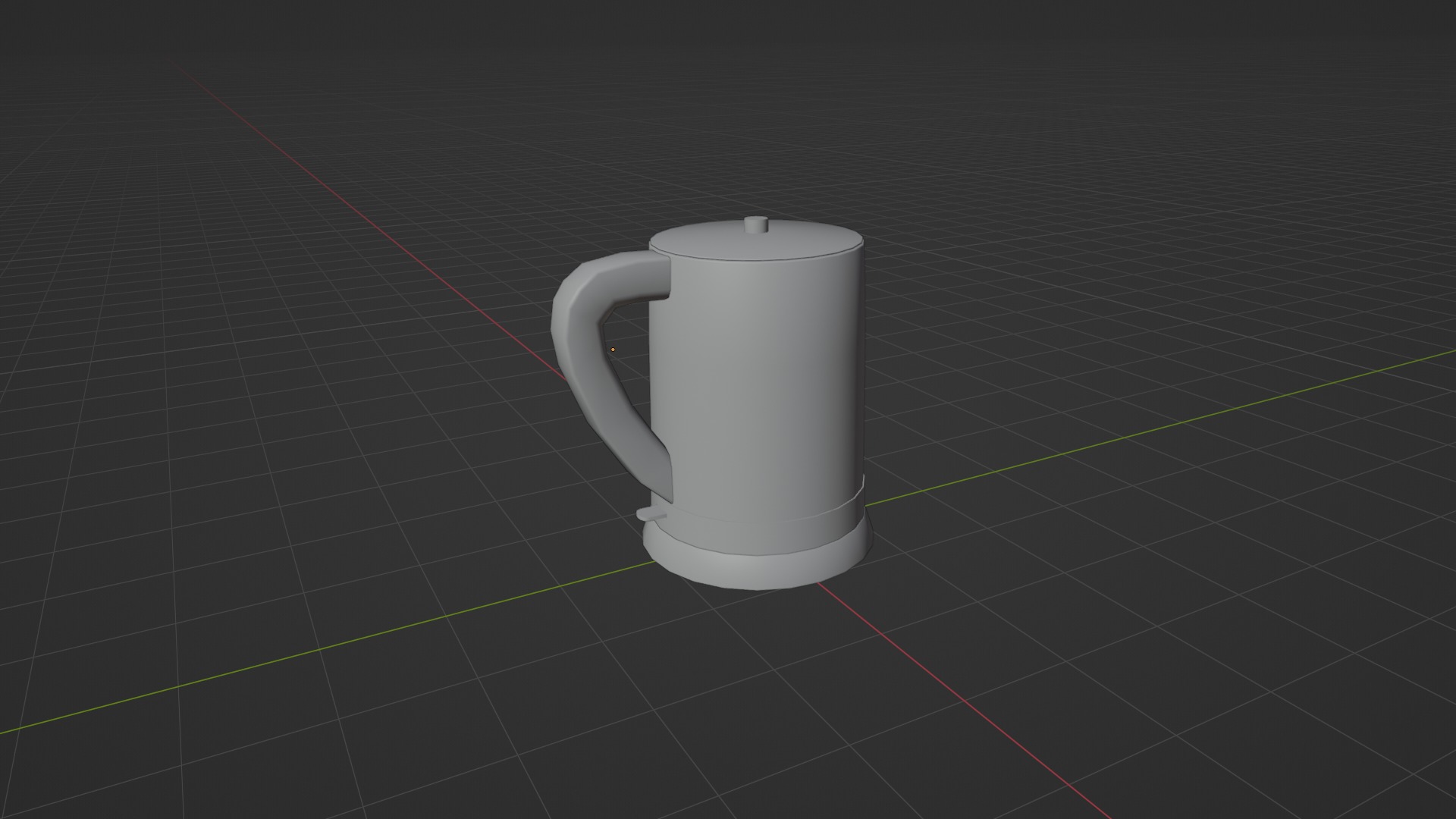 High-Quality Kettle 3D Model - Game-Ready Low-poly 3D model_4