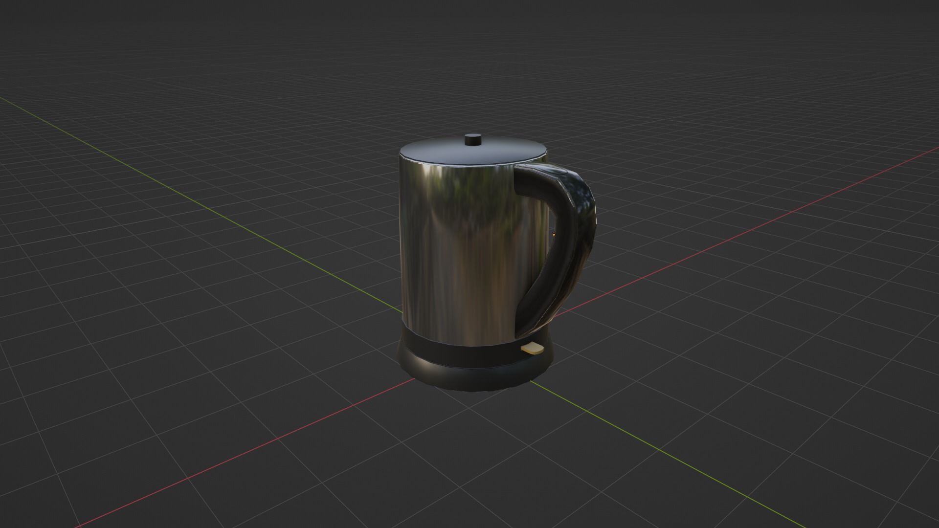 High-Quality Kettle 3D Model - Game-Ready Low-poly 3D model_10