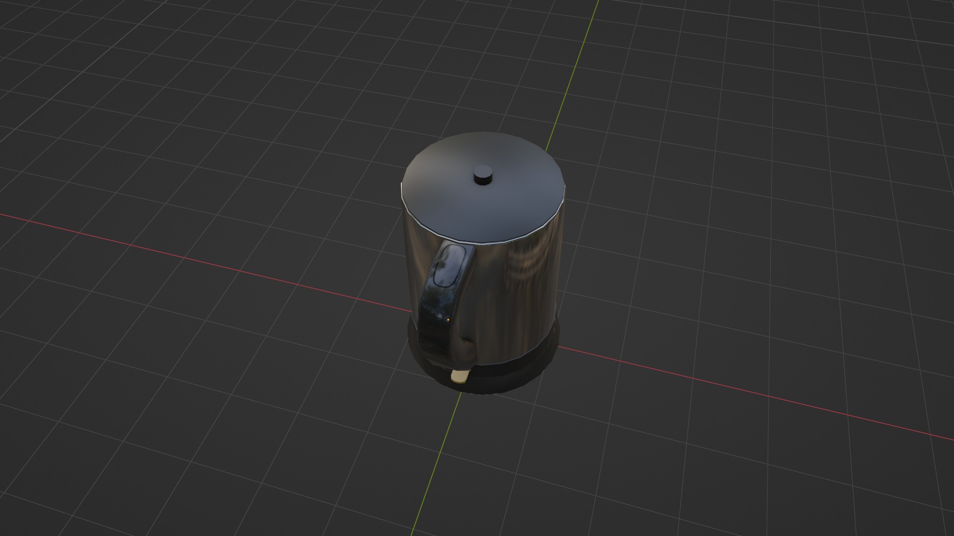 High-Quality Kettle 3D Model - Game-Ready Low-poly 3D model_6