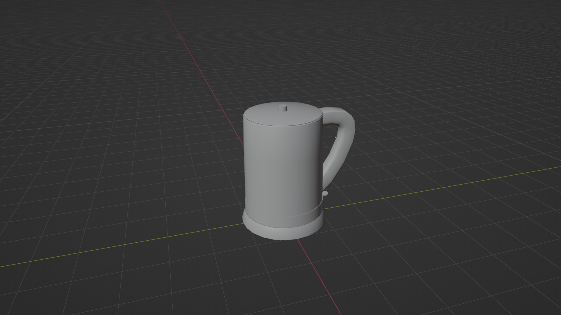 High-Quality Kettle 3D Model - Game-Ready Low-poly 3D model_3