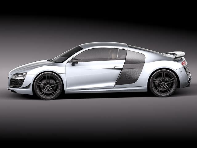Audi R8 GT 2011 3D model_6
