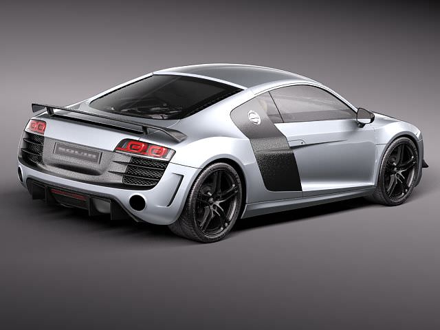 Audi R8 GT 2011 3D model_4