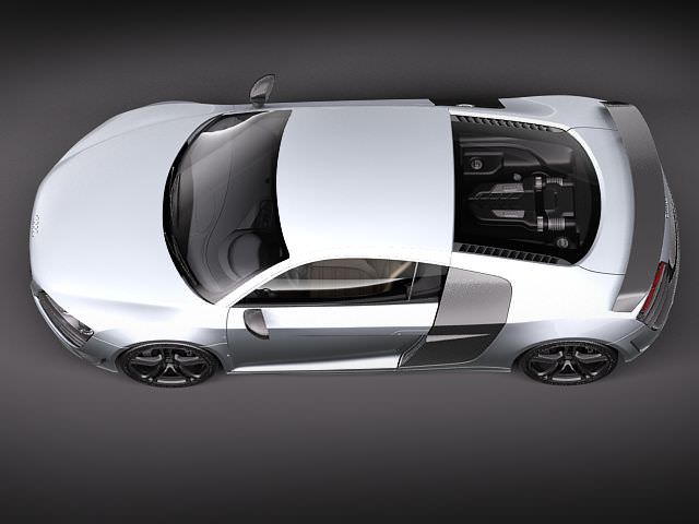 Audi R8 GT 2011 3D model_7