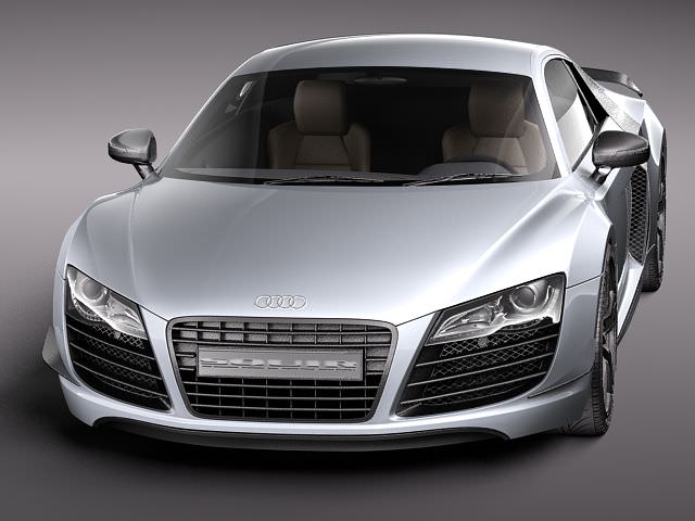 Audi R8 GT 2011 3D model_1