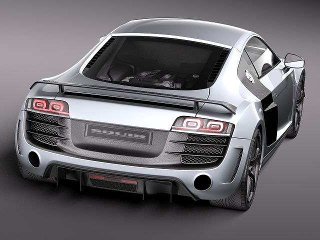Audi R8 GT 2011 3D model_5