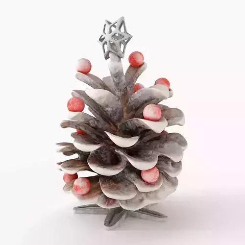 Snowy Christmas-tree