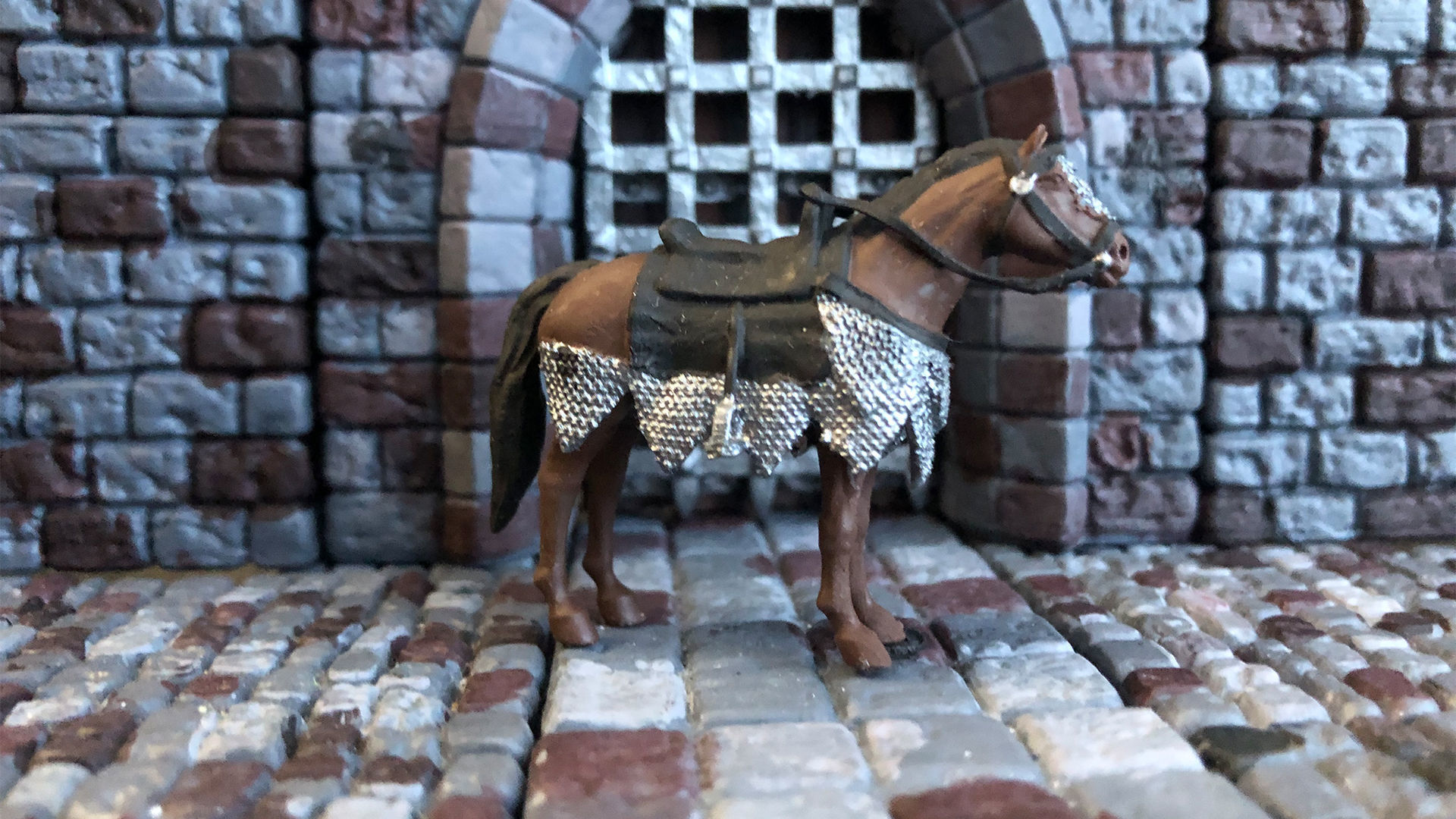 Crusader horse 1 3D print model_3